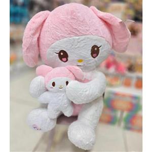 عروسک مدل ملودی بچه بغل کد JIM110 ارتفاع 65 سانتی‌متر