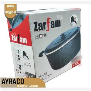 قابلمه گرانیتی سایز 38 برند زرفام ( Zarfam )(فروش ویژه با قیمت محدود) ارسال پس کرایه