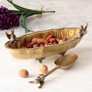 آجیل خوری هندی برنج نیوسان مدل فرشته کد 7907 