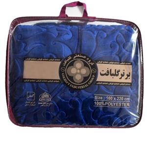 پتو گلبافت مدل گل برجسته سایز 220160 سانتی متر Rhv
