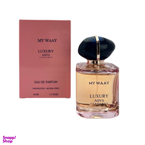 ادوپرفیوم زنانه لاکچری آکوا مدل My Waay با رایحه شیرین حجم 50 میلی‌لیتر
