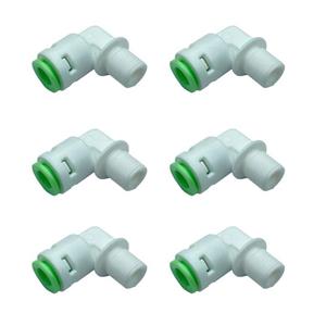 اتصال زانو تکومن مدل رزوه بیرون 1/8 به فیتینگ 6 best مجموعه 6 عددی