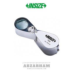 ذره‌بین تاشو اینسایز 10X چراغ‌دار مدل 10-7515