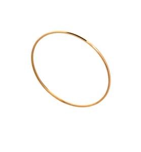 النگو طلا آینه ای 023 سایز دو