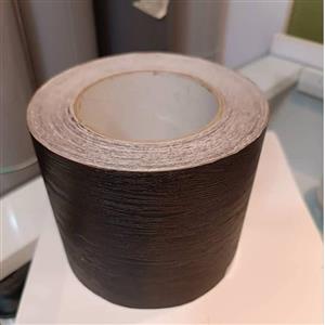 برچسب قرنیز 10 سانتی طرح چوب برجسته قهوه ای سوخته ضخیم کد 6210مدل 1