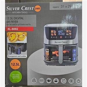 سرخ کن بدون روغن سیلورکرست 12.5 لیتر اصلی منو مینیاتوری رنگی مدل XL-6092 