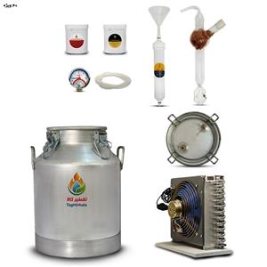 دستگاه عرق گیری ویژه 40 لیتری با کندانسور استیل سایز 35 (یک سوم)