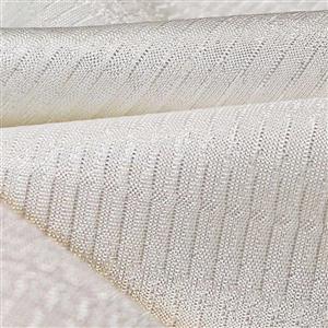 پارچه پرده عرض 3 متر مدل حریر شاین نردبانی رنگ نباتی