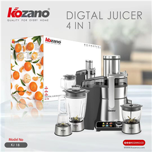 آبمیوه گیری 4 کاره کوزانو Kozano مدل  KJ18