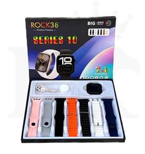 ساعت و اپل واچ هفت دست بند و ایرپاد مدل smart rock38(اورجینال)