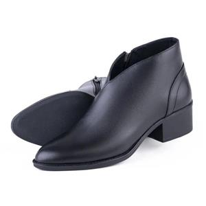 نیم بوت زنانه چرم کد 3020007