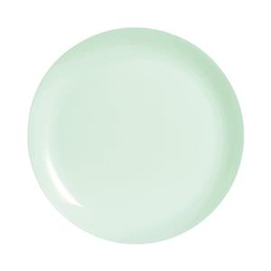 بشقاب تخت سبز لومینارک مدل دیوالی 25 سانت