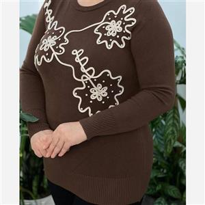 بلوز گپ مجلسی قیطان دوزی شده وارداتی 