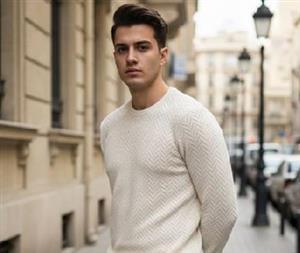 بافت مردانه اسپرت پارچه گردباف ترک