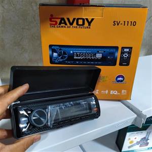 ضبط ماشین - پخش کننده خودرو ساووی ـ دکلس مدل SV-1110(پس کرایه)