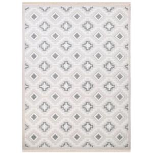 فرش ماشینی 200 شانه دنیای فرش زمینه نسکافه‌ای حاشیه بژ مدل ویشکا کد 3005