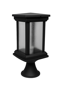 چراغ محوطه حیاطی فلزی محوطه باغی رنگ‌کوره ای