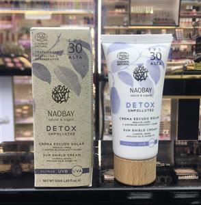 ضد افتاب نائوبی NAOBAY DETOX CREMA ESCUDO SOLAR حجم 50میل