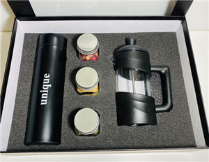 پک هدیه دمنونش فرنچ پرس با فلاکس