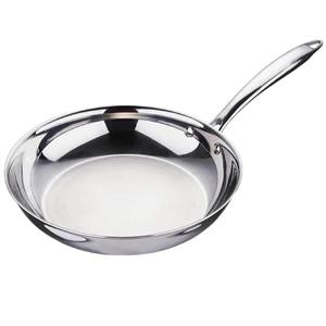 ماهی تابه تک دسته استیل 20 سانتی عرشیا مدل SS160-3563