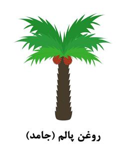 روغن پالم جامد گلابشن - یک کیلوگرم