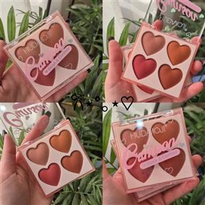 پالت رژگونه و کانتور قلبی هدی موجی رژگونه و کانتور پودری