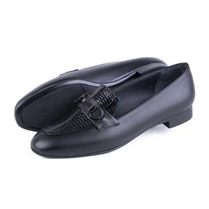 کفش چرم زنانه مدل بابت