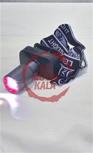 چراغ پیشانی دیپ کینگ Deepking مدل DK-376 بدنه آلومینیوم - هدلامپ هدایت کمپ