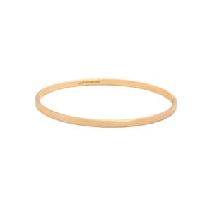 النگو طلا 18 عیار زنانه طلای کامک مدل آیینه ای سایز 1