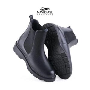 نیم بوت زنانه چرم اسپرت کد 2022002