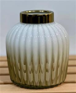 گلدان دکوری مدل شیشه ای ویوا کد 03