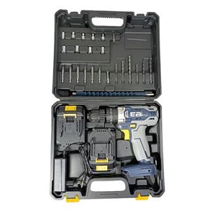 دریل پیچ گوشتی شارژی 10 میلی‌متری 20 ولت ابی مکس مدل EM-20V مجموعه 24 عددی