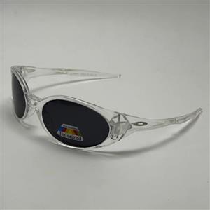 عینک آفتابی پلاریزه اوکلی مدل Oakley Eye Jacket Redux بیضی کریستالی مشکی 