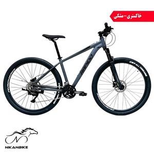دوچرخه کوهستان راپیدو سایز 29 مدل ELITE هیدرولیکی - 18 دنده کد 1046002 خاکستری- مشکی