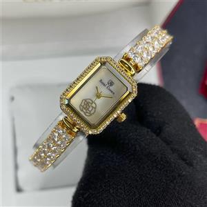 ساعت زنانه نگین دار رویال کرون کیفیت عالی موتور ژاپن رنگ ثابت کد1922258