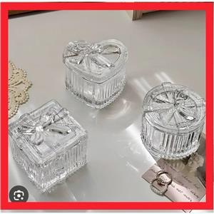 قندان ، نقل خوری طرح دار قلبی و پاپیونی