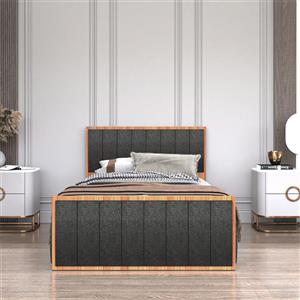 تخت خواب یک نفره اعیان مدل FH851 سایز 120x200 سانتی متر