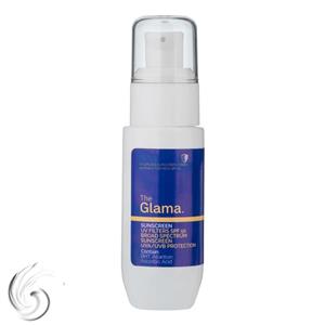 کرم ضد آفتاب بی‌رنگ مردانه گلاما SPF 50 مدل BHT محافظ UVA ،UVB مناسب برای انواع پوست حجم ۵۰ میلی‌لیتر