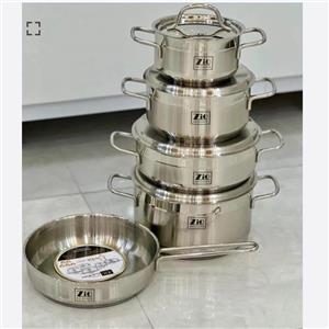 سرویس قابلمه9 پارچه استیل زیو مدلZCS1360