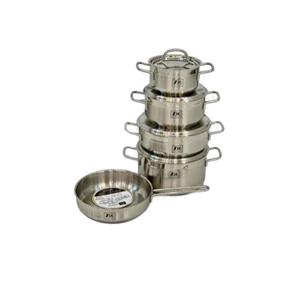 سرویس قابلمه9 پارچه استیل زیو مدلZCS1360