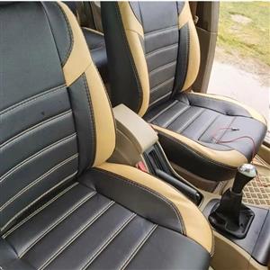 روکش صندلی اطلس چرم درجه یک مدل جکوار با رنگ بندی دلخواه  شما