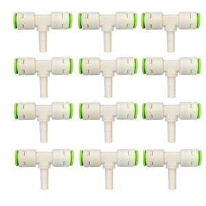 اتصال سه راهی فیتینگی تصفیه آب تکومن مدل میخی مجموعه 12 عددی