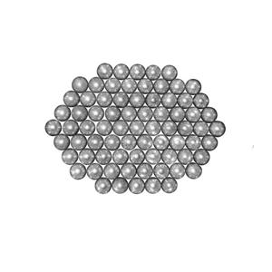 ساچمه فلزی مدل D6.35mm بسته 75 عددی