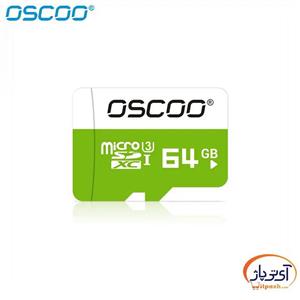 کارت حافظه اوسکو OSCOO U3 ظرفیت 64 گیگابایت سرعت 85MB/S سبز