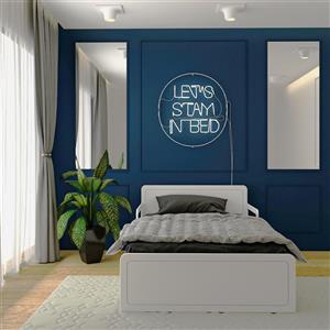 تخت خواب یک نفره اعیان مدل FH781 سایز 120x200 سانتی متر