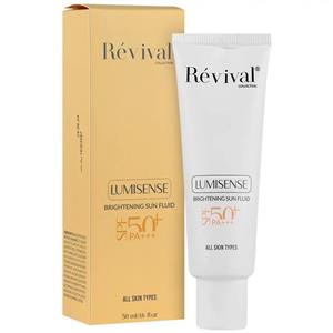 فلوئید ضد آفتاب رویوال روشن کننده SPF50 لومیسنس