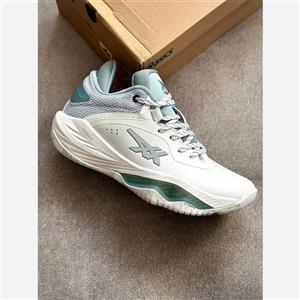 کفش والیبال آسیکس مدل Asics Nova Surge 2 بدون ساق سفید آبی