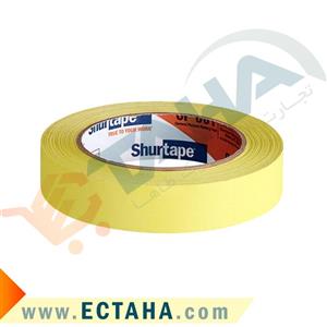 چسب کاغذی بدون اثر زرد آمریکایی برند shurtape عرض 2/5 سانت