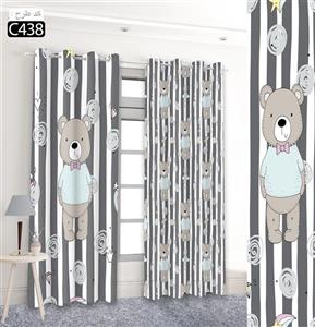 پرده تصویری طرح خرس مهربون برند پرنا