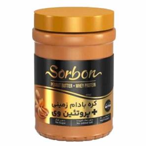 کره بادام زمینی با پروتئین وی سوربن - 400 گرم